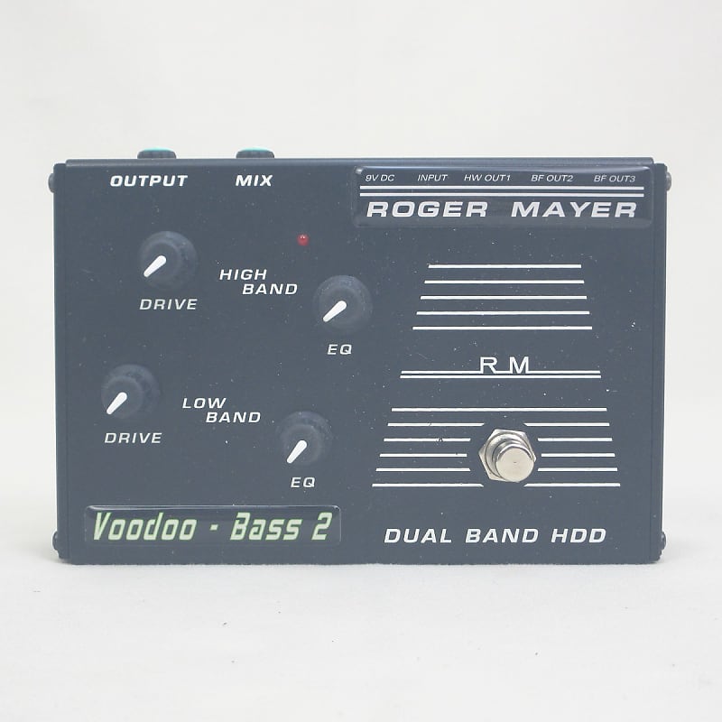 Roger Mayer Voodoo-Bass 2 Overdrive for bass (04/25)