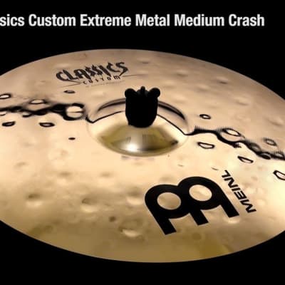 Meinl Classics Custom Extreme Metal Crash Cymbal 18 image 1