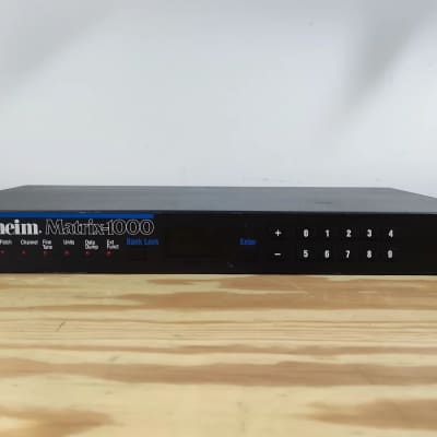 Oberheim Matrix 1000 Rackmount 6-Voice Synthesizer 1987 - Black