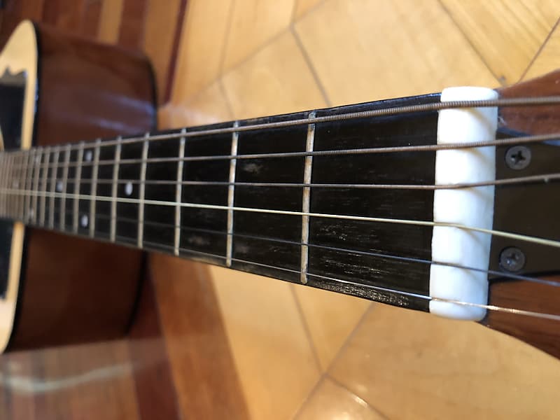VINTAGE ORIGINAL RARE 1970s KAY K550N DOUBLE DOVE ACOUSTIC