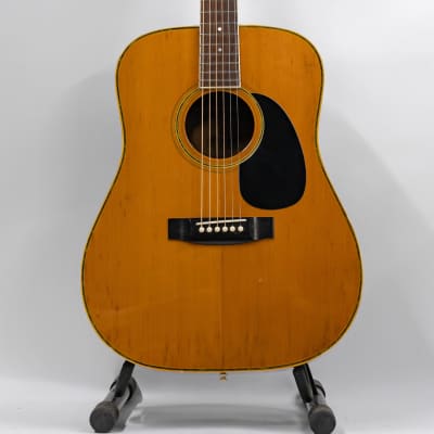 Morris W-23 Dreadnought Acoustic Guitar MIJ with Gigbag - Natural - Vintage image 1