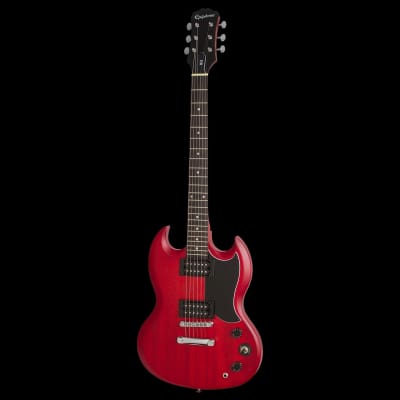 Epiphone SG Special Satin E1 Guitar in Vintage Worn Cherry Epiphone SG Special Satin E1 Guitar in Vintage Worn Cherry
