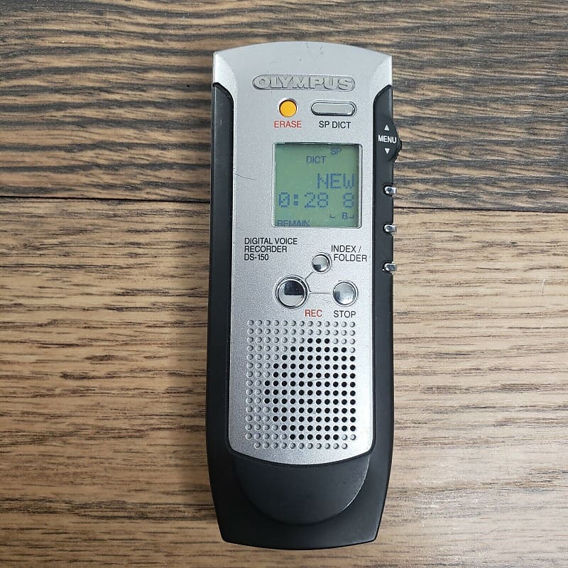 Olympus DS150 Handheld Digital Voice & Music Recorder works Reverb