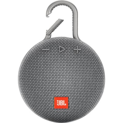  JBL Clip 4 - Portable Mini Bluetooth Speaker, big audio and  punchy bass, integrated carabiner, IP67 waterproof dustproof, 10 hours of  playtime, speaker for home, outdoor travel (Blue) : Electronics