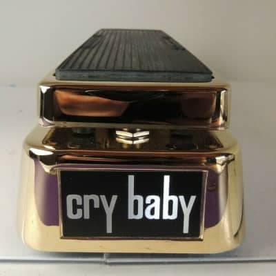 Dunlop 50th Anniversary Limited Edition Crybaby Wah Pedal Gold Plated w/Box image 2