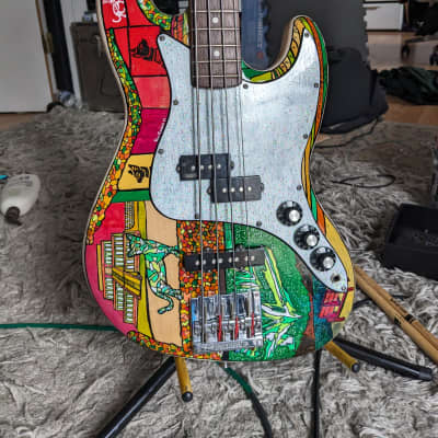 Fender Short Scale Jazz Bass - Custom Paint Job image 10