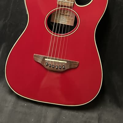 Fender Telecoustic - Red image 1