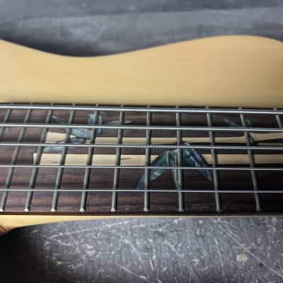 Butterfly Five String Bass Neck Tru 2020 - Natural image 9