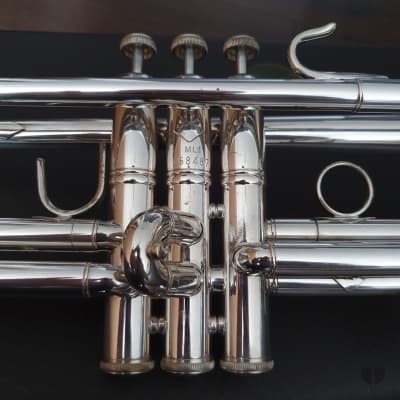 70's Bach Stradivarius 43 Corporation case mouthpiece | Gamonbrass trumpet image 8