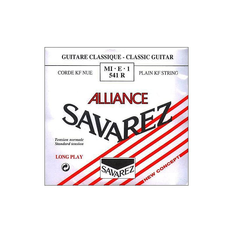 Cuerda Suelta Clásica Savarez Alliance 541R 1ª Tensión Normal image 1