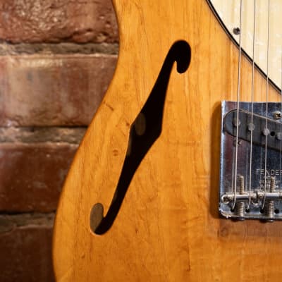 Fender Telecaster Thinline Electric Guitar Natural |  | 239992 | Guitars In The Attic image 15