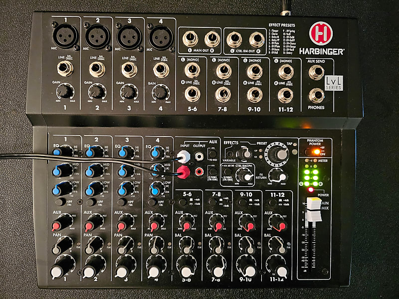 Harbinger L1202FX Reverb