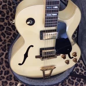 SOLD! 1987 Gibson ES-175 D in RARE aged white finish, Hollowbody electric guitar imagen 7