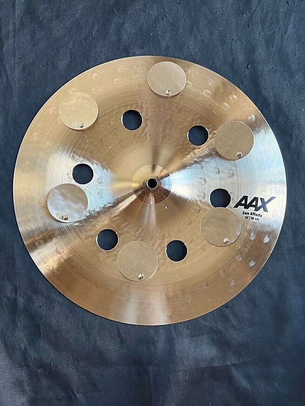 Sabian 14" AAX Zen Effects with Rivets Cymbal Reverb