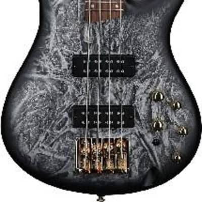 Ibanez SR300EDXBZM Bass Guitar Black Ice Frozen Matte for sale