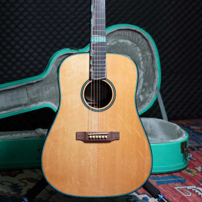 Hsienmo Autumn Bear Claws Sitka Spruce + Wild Indian Rosewood Full Solid Acoustic Guitar image 1