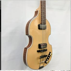 Hofner 500/1 Gold Label Violin Bass (Spruce Top with Madrone Burl sides & back) image 5