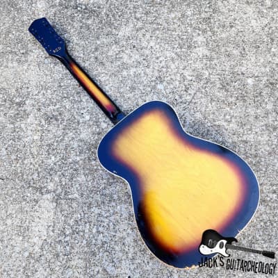 Luthier Special: Harmony Stella Full Sized Husk (1960s - Sunburst) image 7