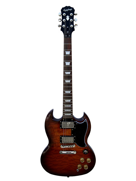 Epiphone SG G-400 2010 Root Beer Burst, Quilt Top, Rare