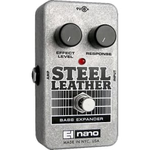 ベース STEEL LEATHER BASS EXPANDER Electro-Harmonix Steel Leather Bass Expander | Reverb