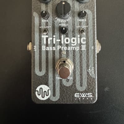 Reverb.com listing, price, conditions, and images for ews-tri-logic-bass-preamp-3