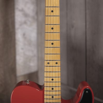Fender Noventa Telecaster Electric Guitar - Fiesta Red image 5