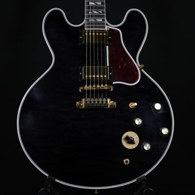 Gibson Custom B.B. King Lucille Legacy Electric Guitar Transparent Ebony 2023 (CS301543) for sale