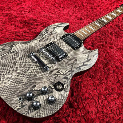 SPEAR Electric Guitar Phalanx Snake Snake Skin Pattern | Reverb