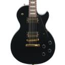 Gibson Exclusive Les Paul Studio Electric Guitar (with Soft Case), Ebony with Gold Hardware