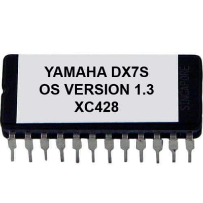 Yamaha DX7S 1.3 XC428 ROM firmware update, latest version EPROM Upgrade