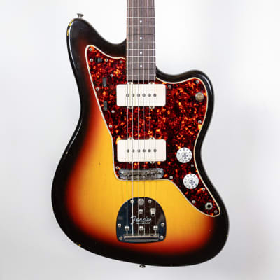 Fender 1966 Jazzmaster Parts Guitar Sunburst image 2