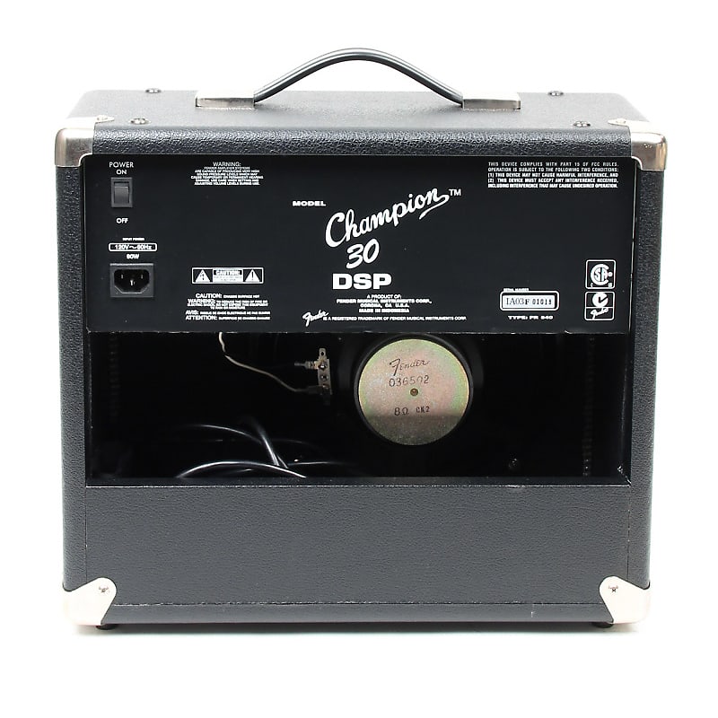 Fender Champion 30 DSP 2-Channel 30-Watt 1x10" Guitar Practice Amp with Onboard Effects 2002 - 2004 image 2