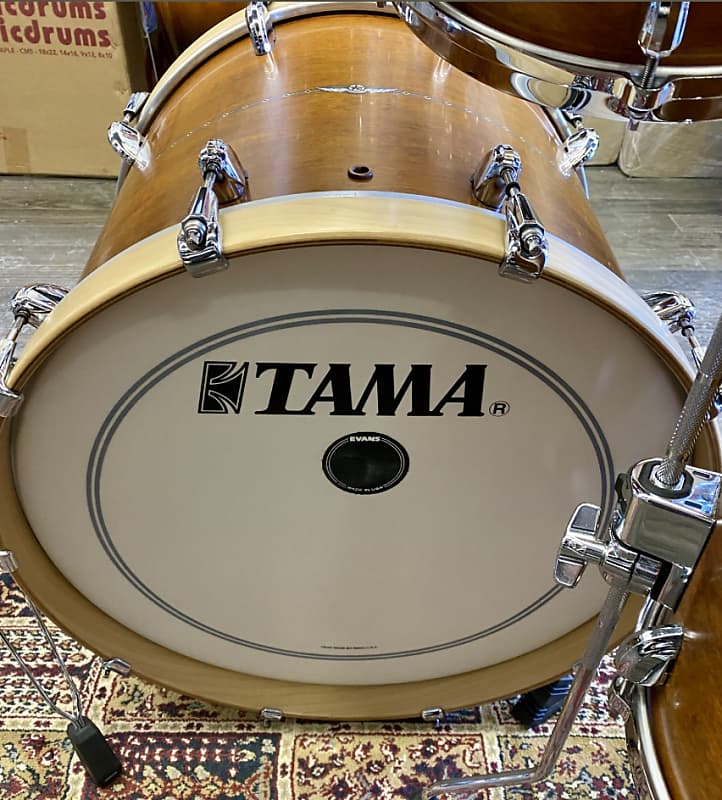 Tama Star Maple Drums in Satin Antique Brown | Reverb Canada