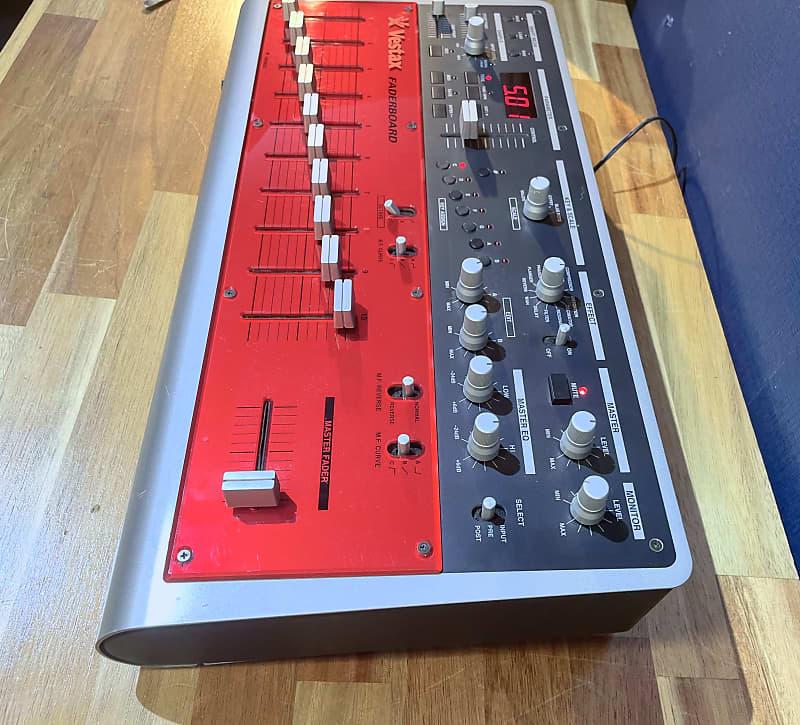 Ultra Rare] Vestax Faderboard Sampler / Synthesizer in Excellent Condition  | Reverb