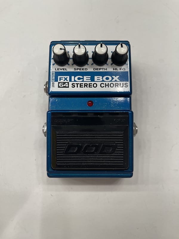 DOD Digitech FX64 Ice Box V3 Stereo Analog Chorus Rare Guitar Effect Pedal image 1