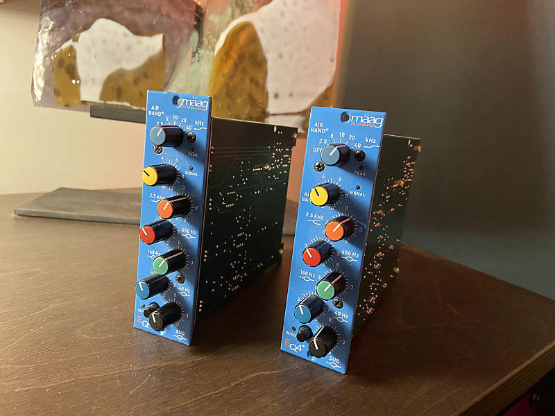 Maag Audio EQ4 500 Series Equalizer Modules (consecutive Reverb