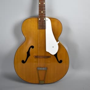 Circa 1940s Kay K-42 Vintage Archtop Acoustic Guitar Natural Finish image 1