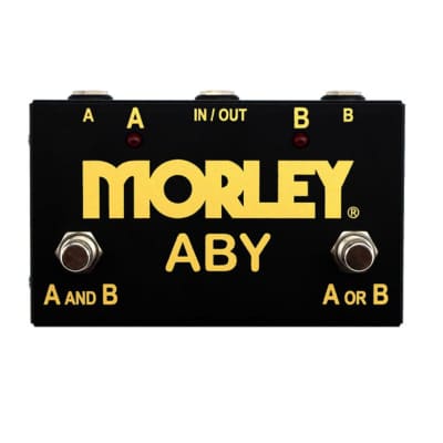 Reverb.com listing, price, conditions, and images for morley-aby-footswitch