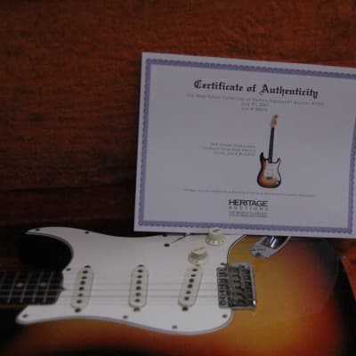 Fender Stratocaster The Neal Schon Collection 1965 Sunburst Provenance included with original case! image 9