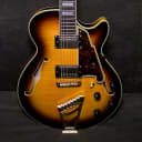 D'Angelico EX-SS 0104 2013 Sunburst Thinline Guitar w case