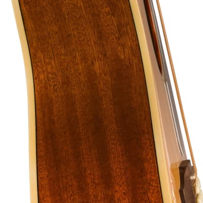 Fender Villager 12-String Acoustic-Electric Guitar, Aged Natural w/ DLX Gig Bag image 3