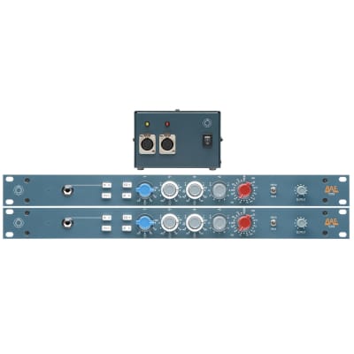 BAE 1073 Single-Channel Microphone/Line Preamplifier/EQ Pair with PSU image 1