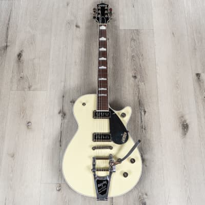 Gretsch G6128T Players Edition Jet DS Guitar, Bigsby, Rosewood, Lotus Ivory image 3