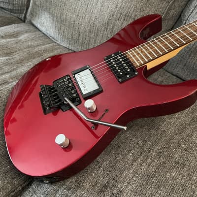 ESP LTD M-100 | 1999 MIK Reverse Headstock | Candy Apple Red