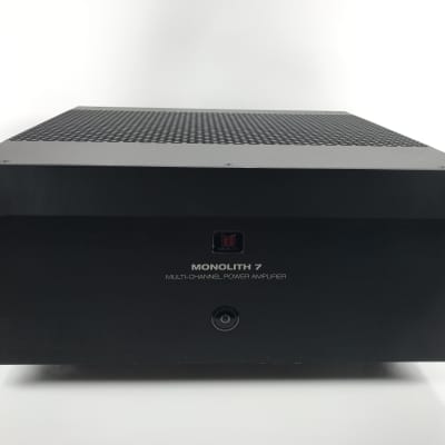 Monolith Multi-Channel Power Amplifier - Black With 7x200 Watt Per Channel XLR for sale