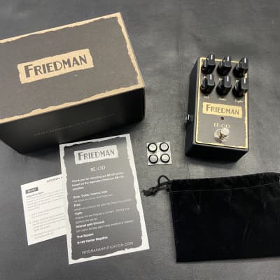 Reverb.com listing, price, conditions, and images for friedman-be-od-overdrive-pedal