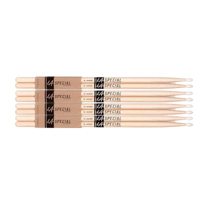 4 PACK Promark LA Special 2B Wood Tip Drumstick, LA2BW-4 | Reverb