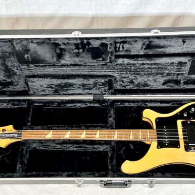 VERY RARE 1992 USA RICKENBACKER 4003BT AMBER MAPLEGLO BLACK | Reverb