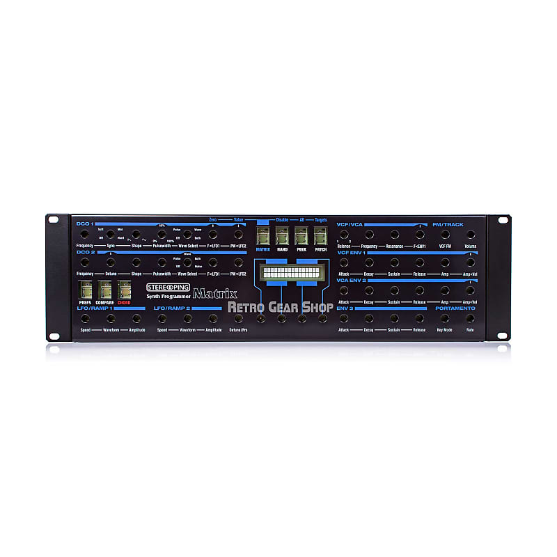 Stereoping Programmer DIY Kit Midi Synth Controller Chroma Pulse Matrix Prophet VS Microwave image 1