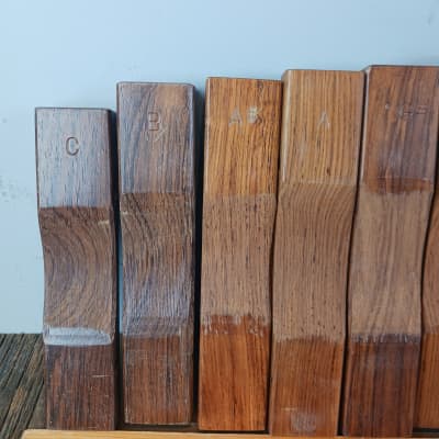 Marimba Wood Bars - Various 17 pieces, incomplete set image 12